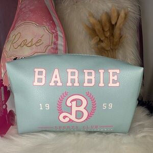 Barbie Mint Blue Sports Club Cosmetic Bag